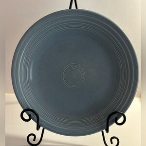 Vintage Fiestaware Periwinkle 10 1/2” Dinner Plate Retired Homer Laughlin USA